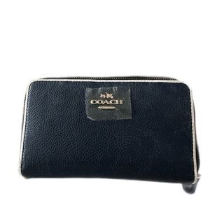 Coach Wallet navy/white
